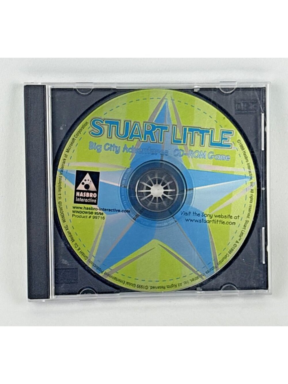 Stuart Little Big City Adventures PC 1999 Infogrames Windows 95/98